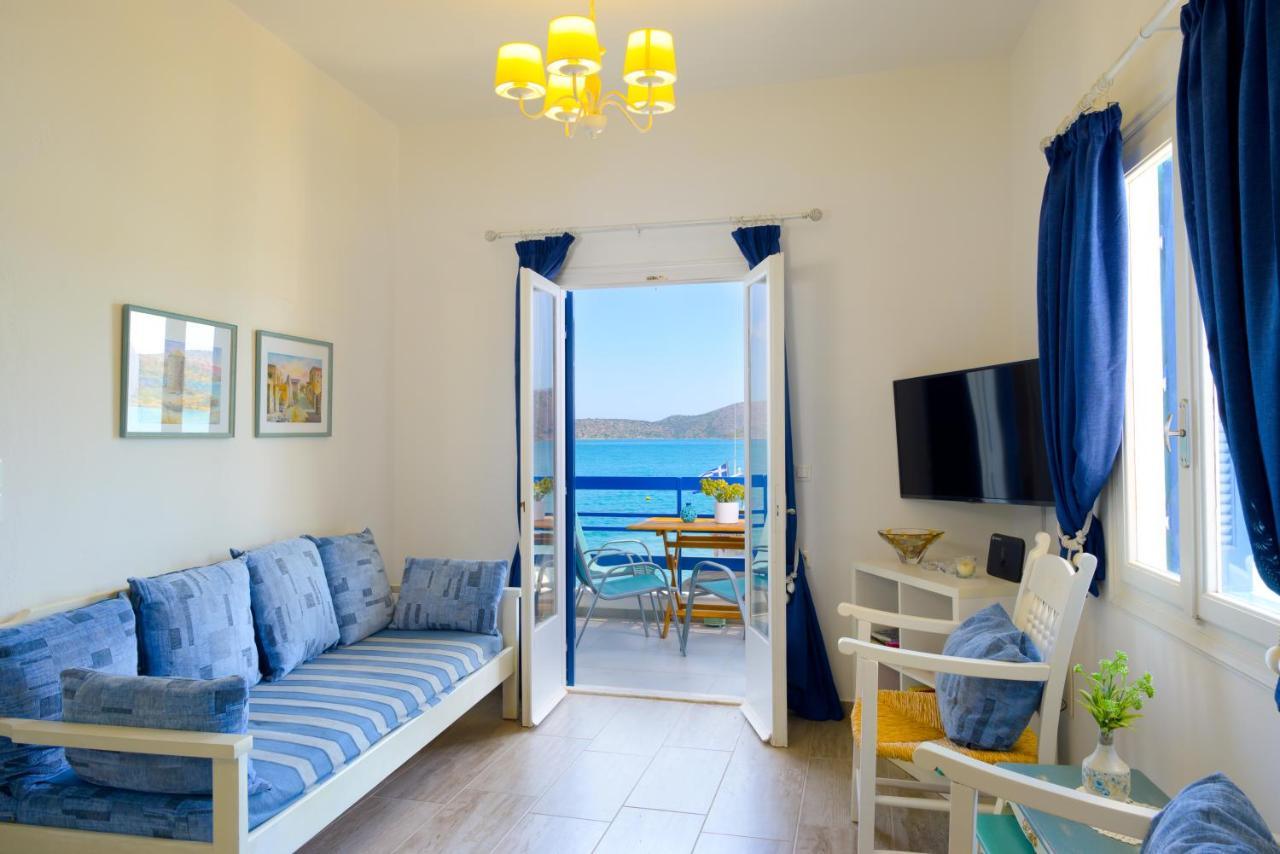 Marilena Seaside House Apartment เอลุนดา ภายนอก รูปภาพ