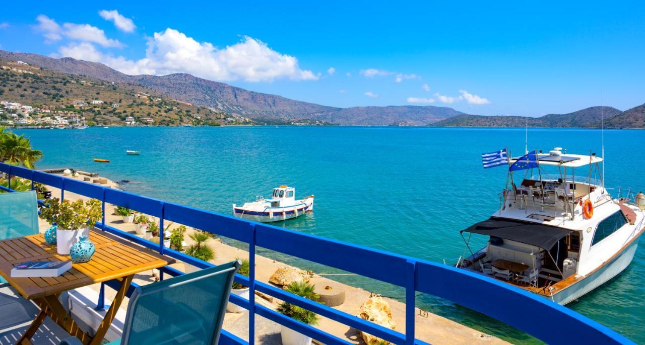 Marilena Seaside House Apartment เอลุนดา ภายนอก รูปภาพ
